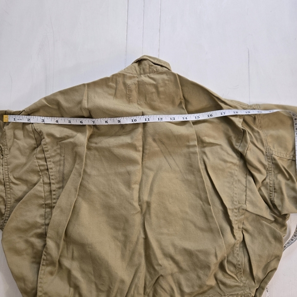 Vietnam Era 1960s  Mens Summer Coveralls Flying Pilot Tan Size 40 Short Used - Picture 10 of 13